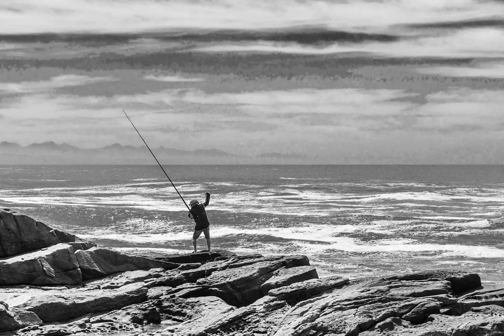 Fishing at Mossel Bay
