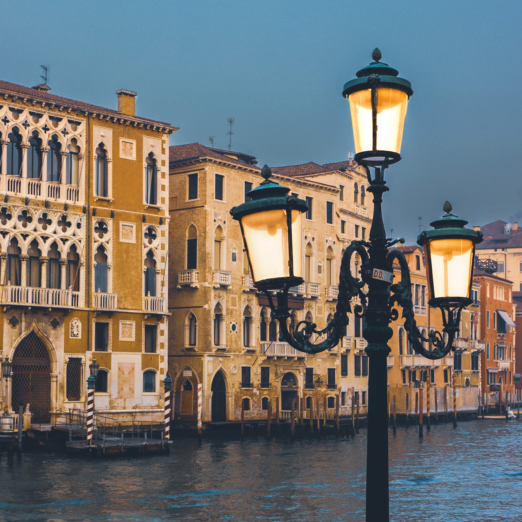 Lights at Ponte dell' Accademia