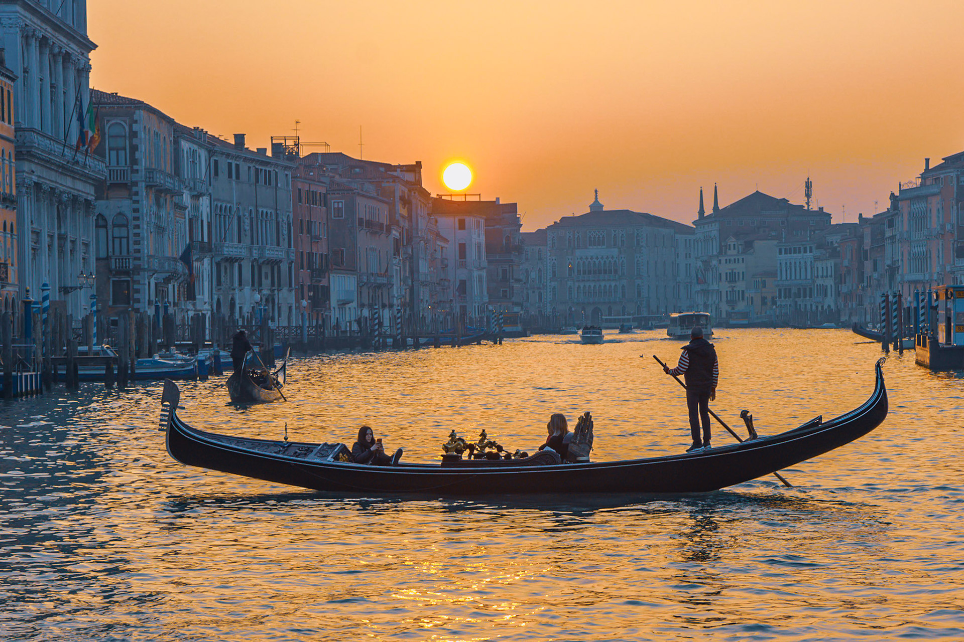 Canale Grande at Sunset