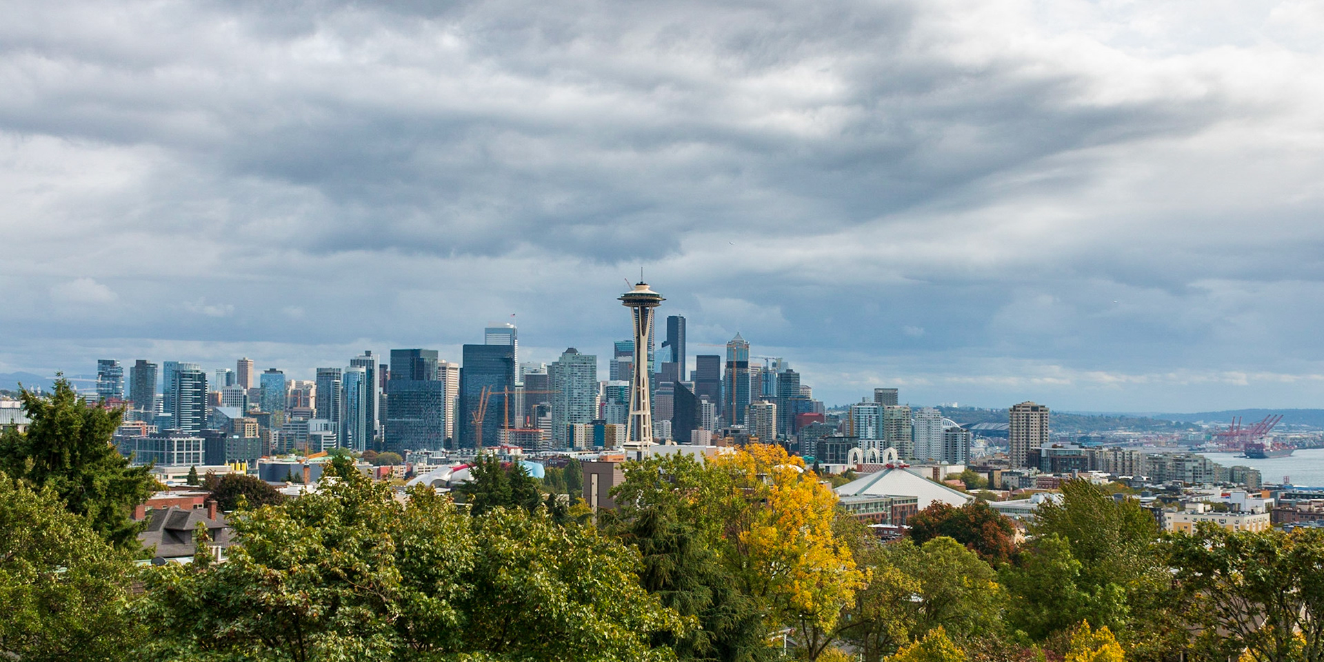 Seattle Downtown Kerry Park View
