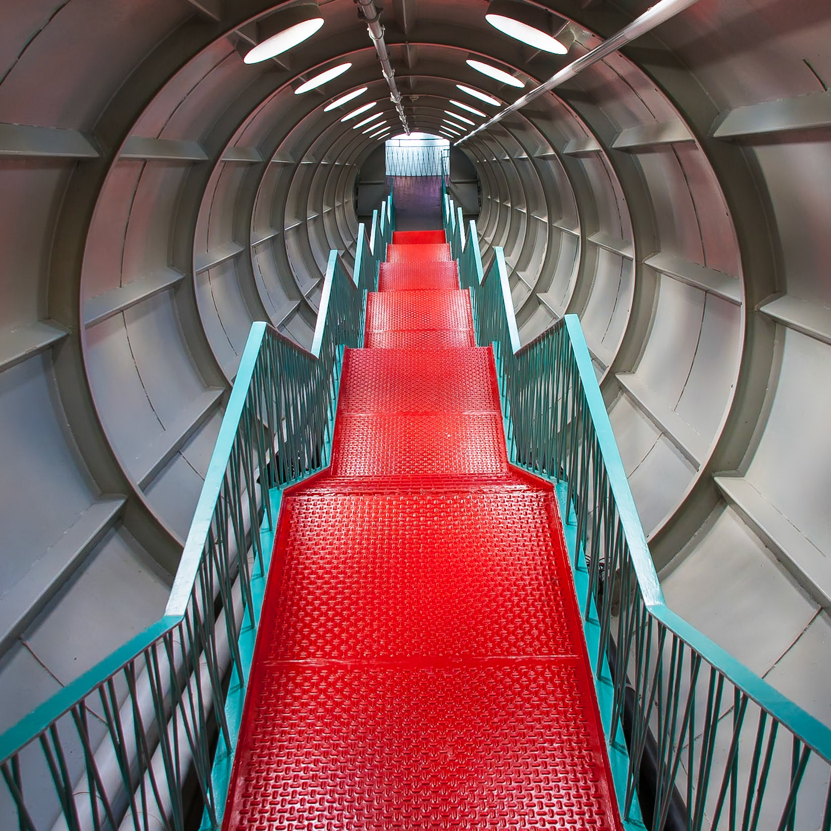 Rote Treppe - Red Stairway