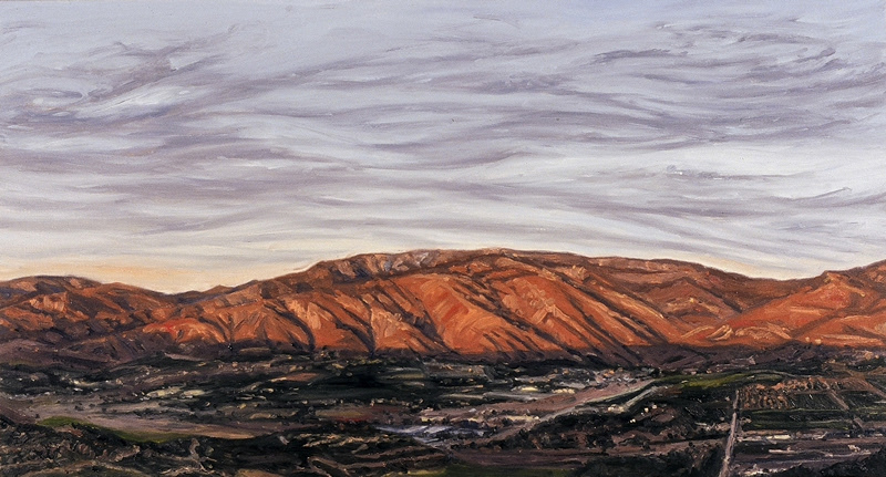January 2001, oil on canvas, 18in x 33in