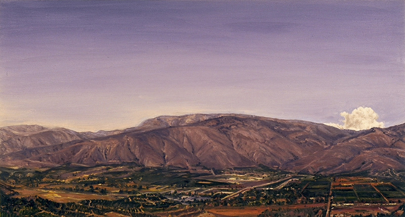 July 2004, oil on canvas, 18in x 33in