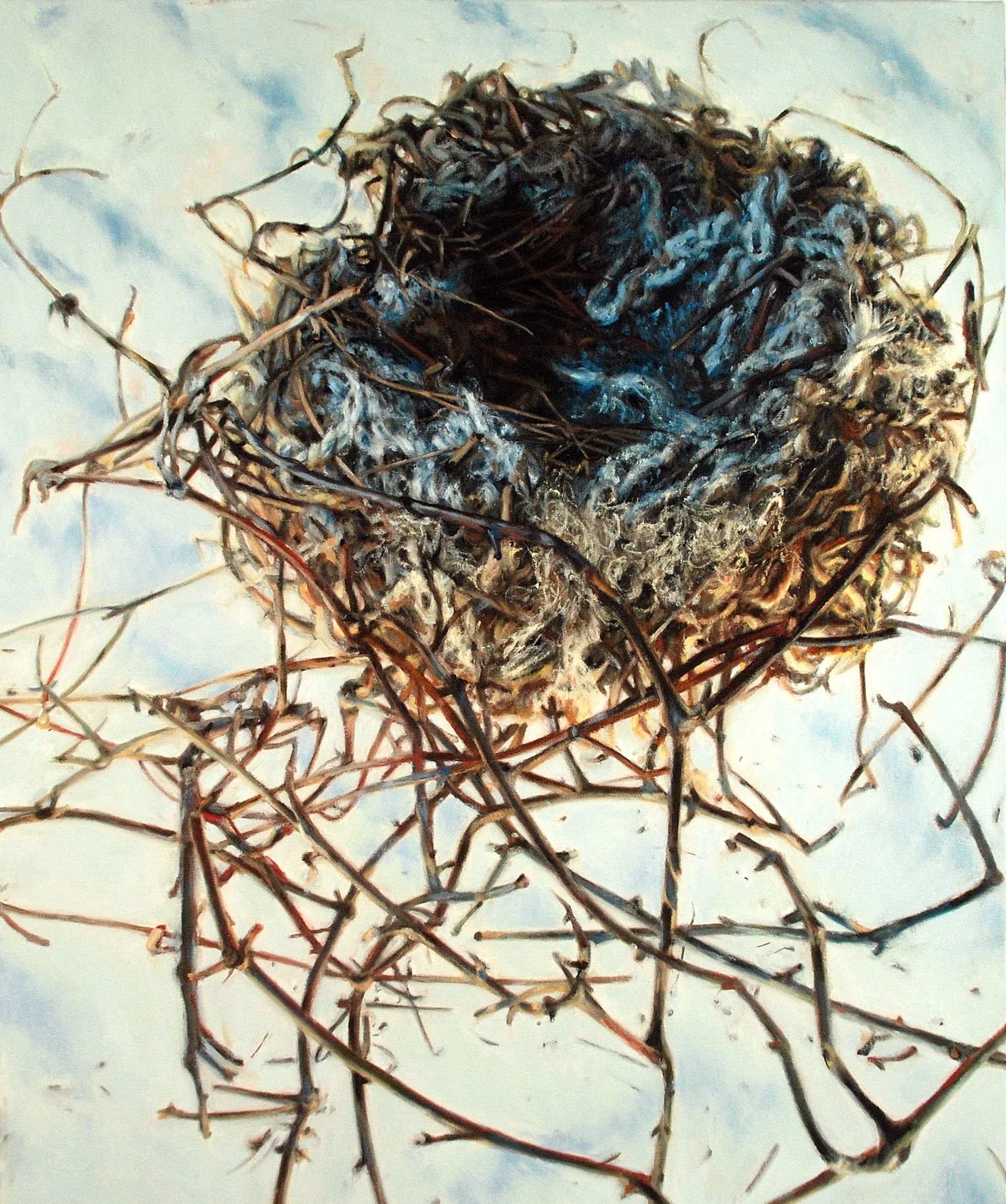 Shelter, oil on canvas, 36in x 30in, 2013