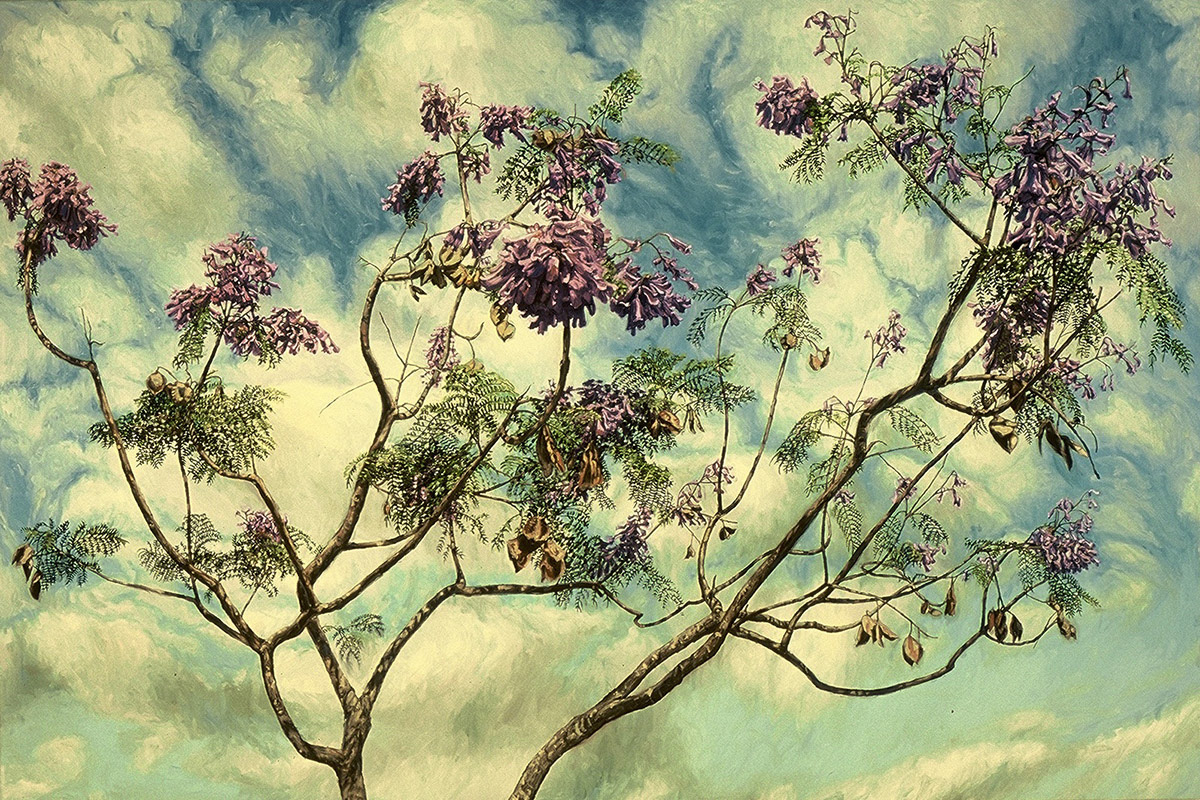 Poise, oil on canvas, 72in x 108in, 2003