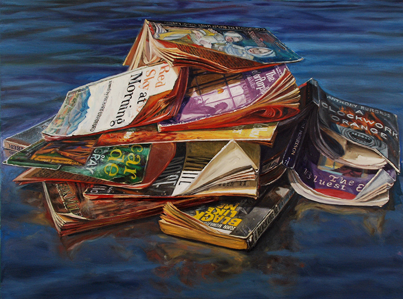 Tone, oil on canvas, 30in x 40in, 2010