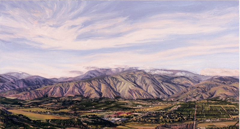 May 2003, oil on canvas, 18in x 33in