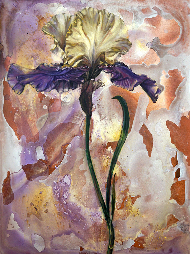 Trill, 40x30, 2017 (Iris)