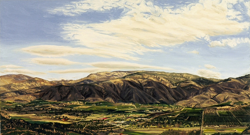 2004, oil on canvas, 18in x 33in
