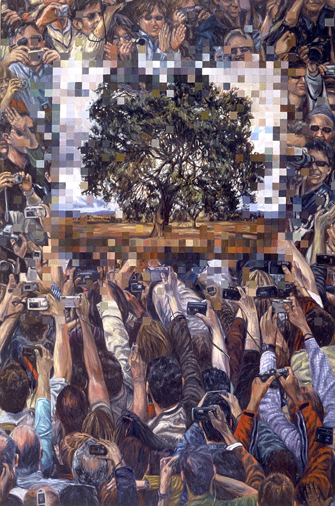 Digit, oil on canvas, 72in x 48in, 2006