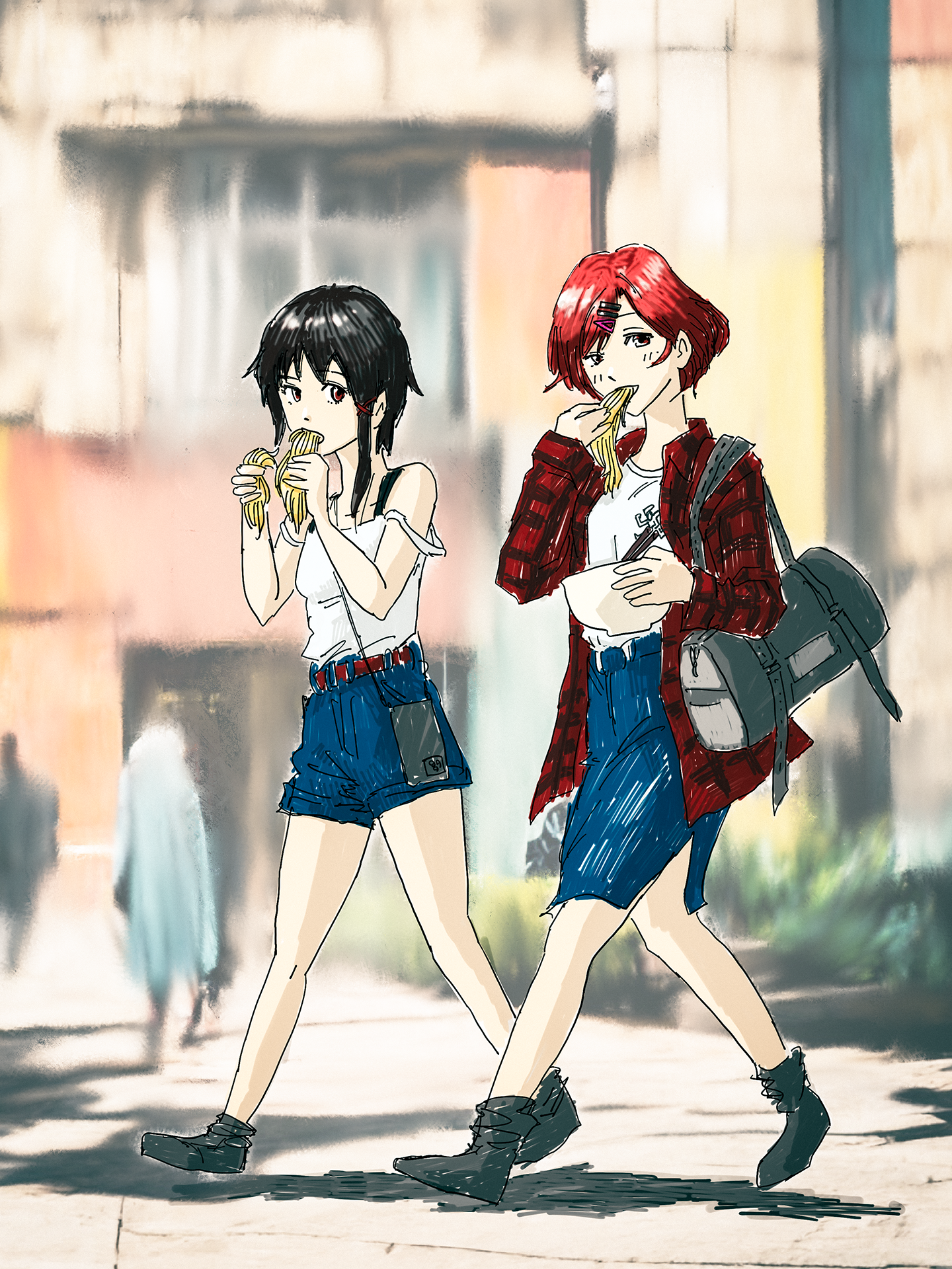 Lain - Serial experiments lain and Idol Master