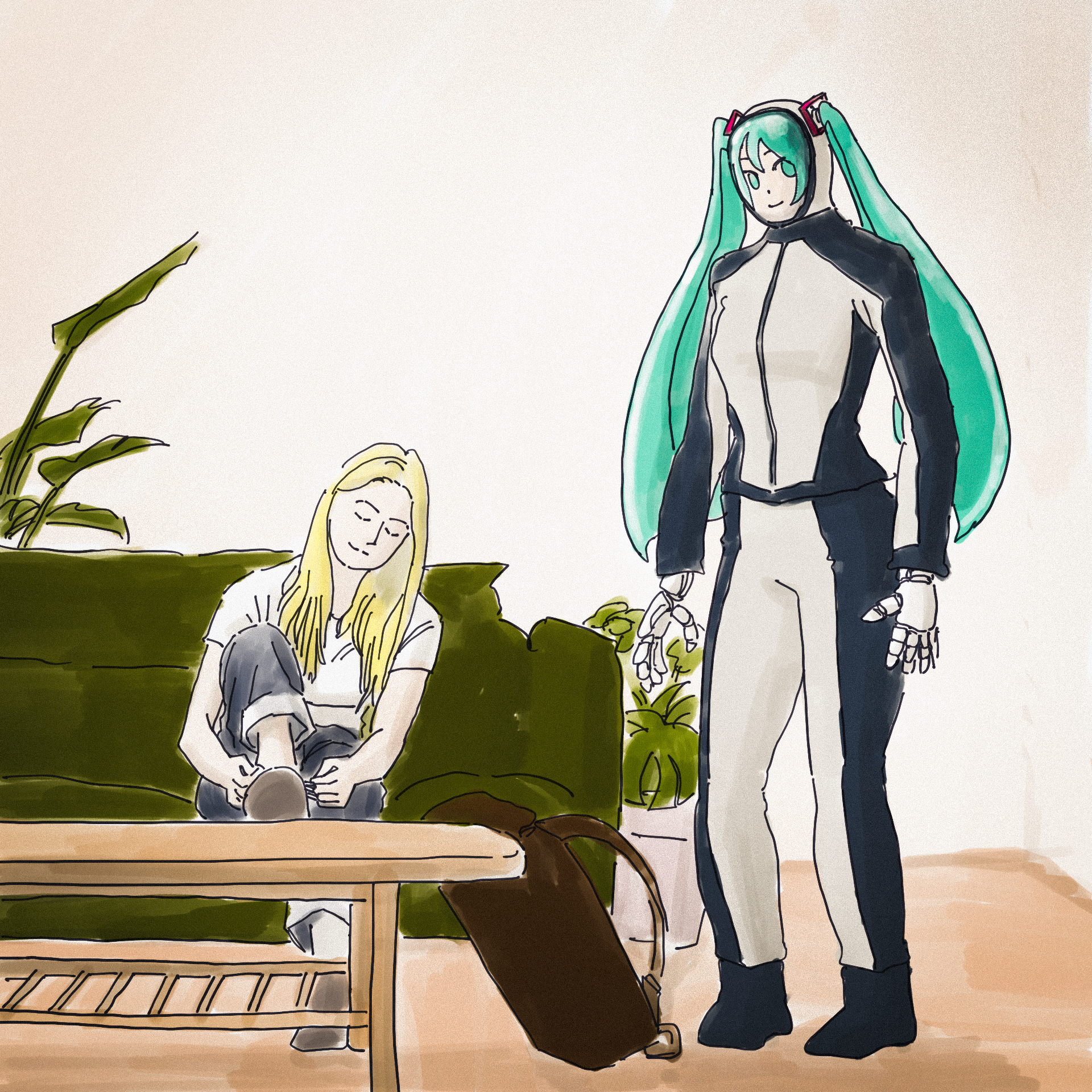 Tesla x Miku Hatsune