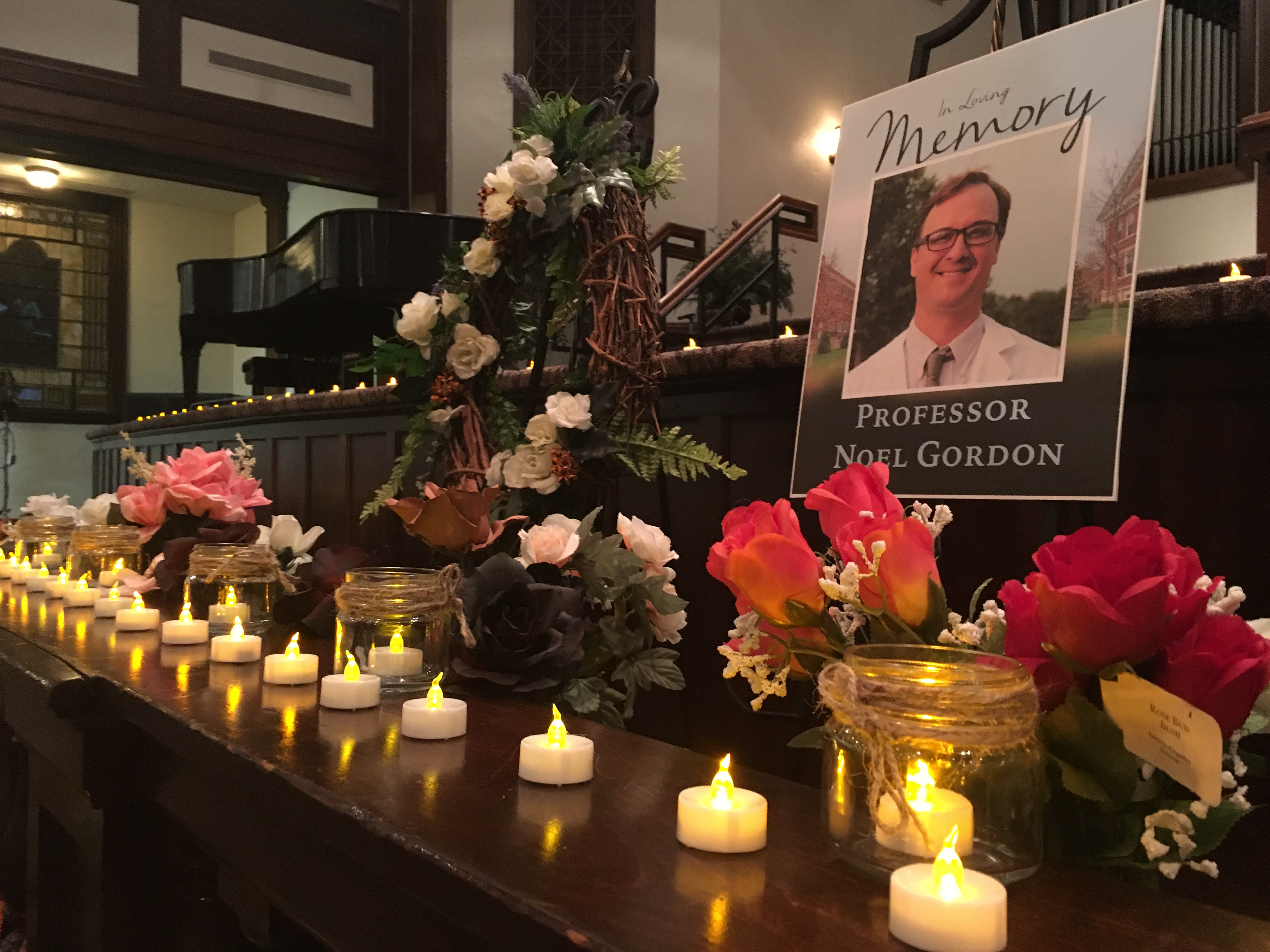 Floral Arrangements & Set Dec for Promo of Divinity School Murders