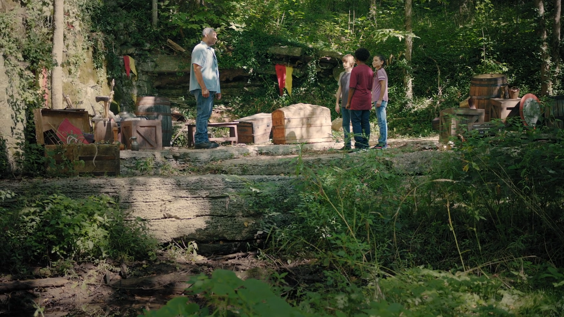 Designed on location set for Destination Heaven