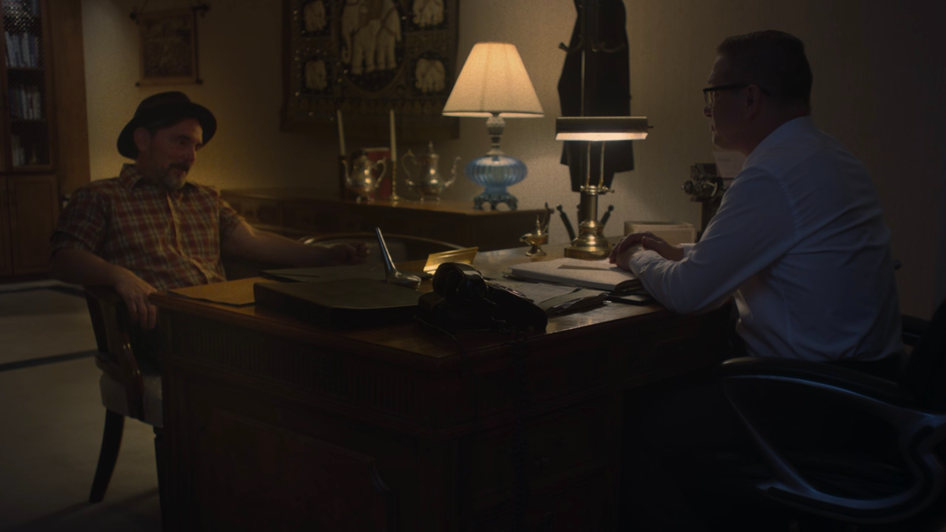 Rural American Smalltown 60s Bigwig Set for A Carpenter's Prayer