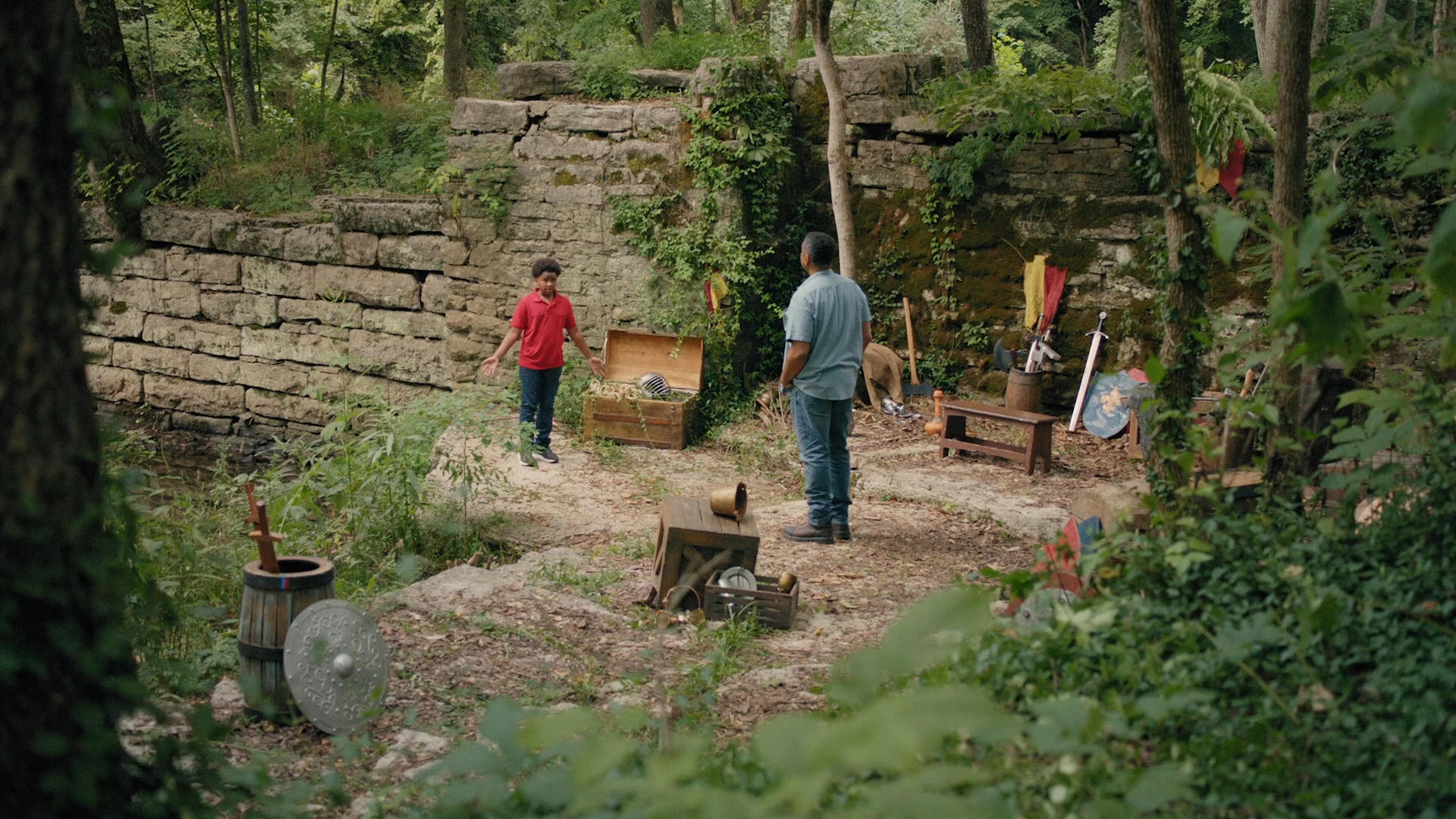 Designed on location set for Destination Heaven