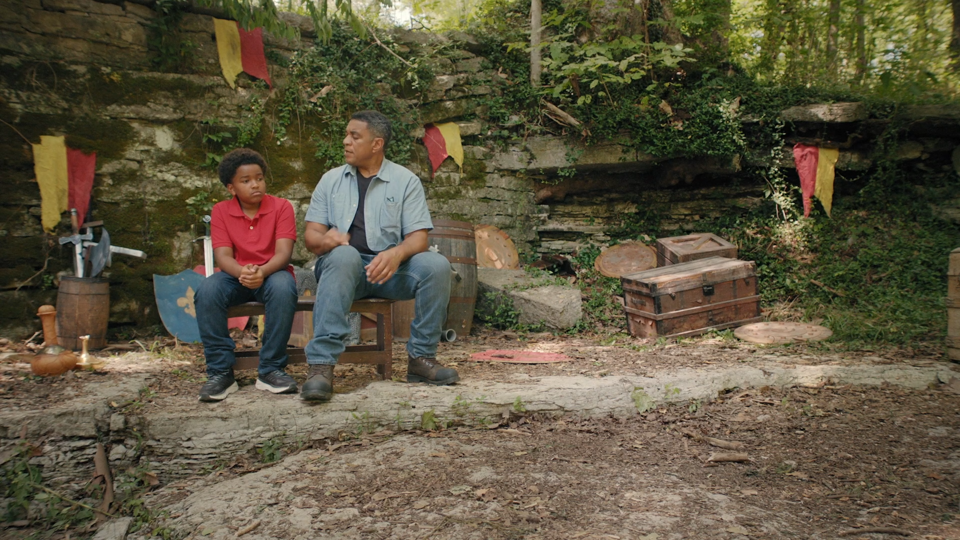 Designed on location set for Destination Heaven