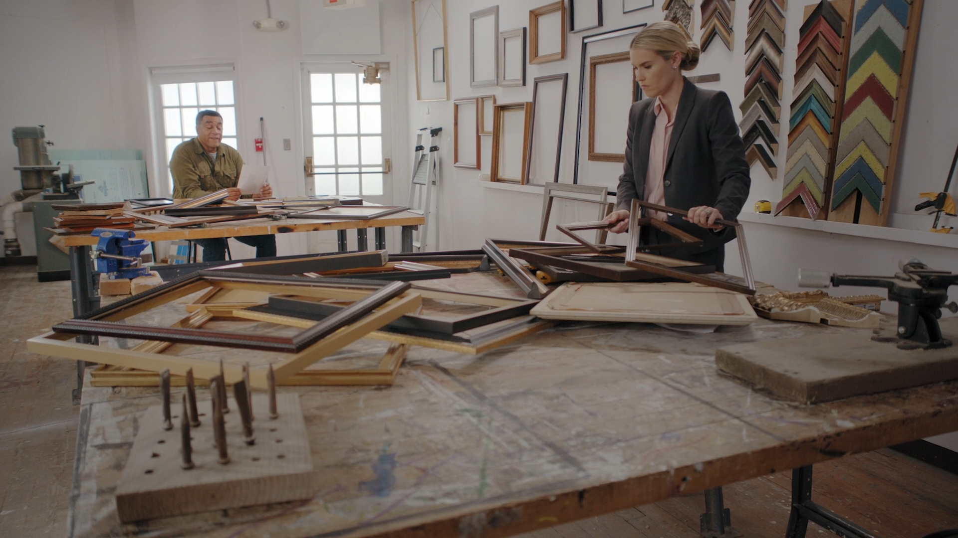 Desgined God's Imaginary Frame Shop for Destination Heaven