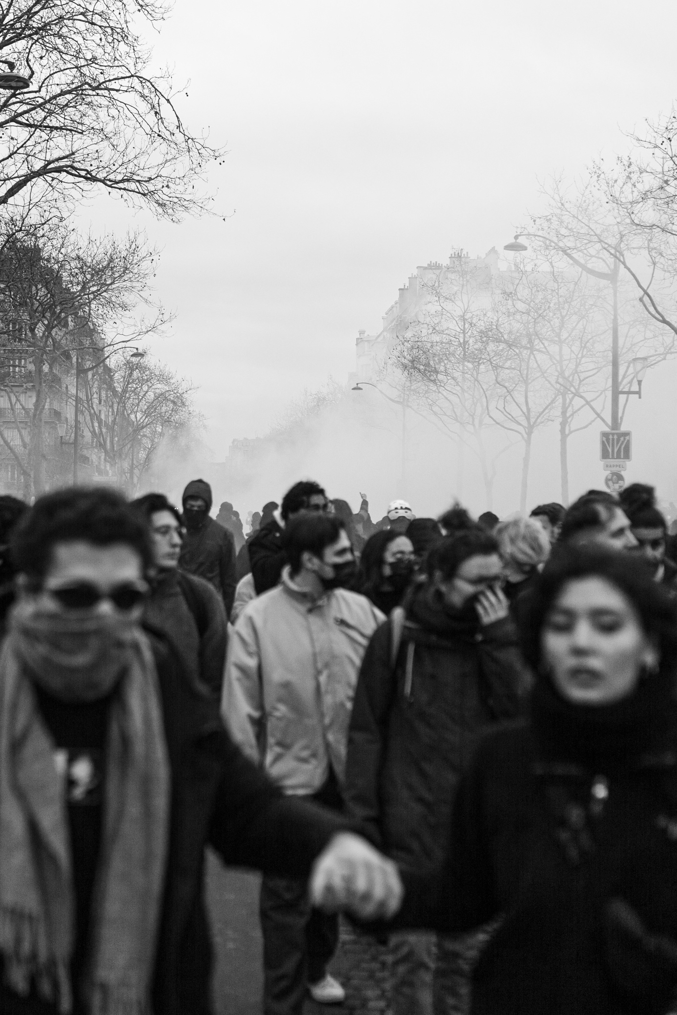 A French pension reform strike took place for the second time this month where hundreds of thousands took the streets in Paris to pressure President Emmanuel Macron to drop the pension reform plan.