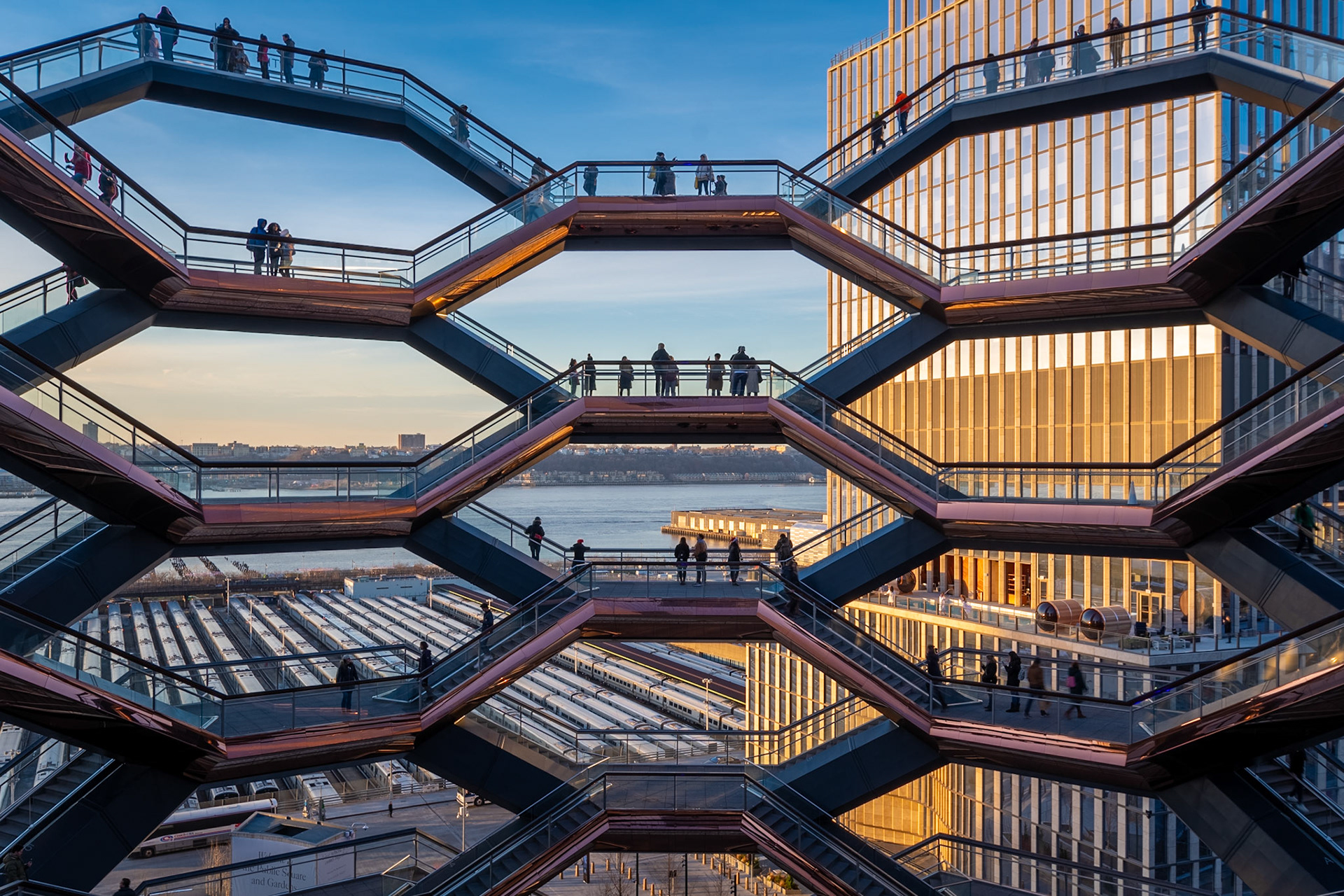 The Vessel in the Golden Hour