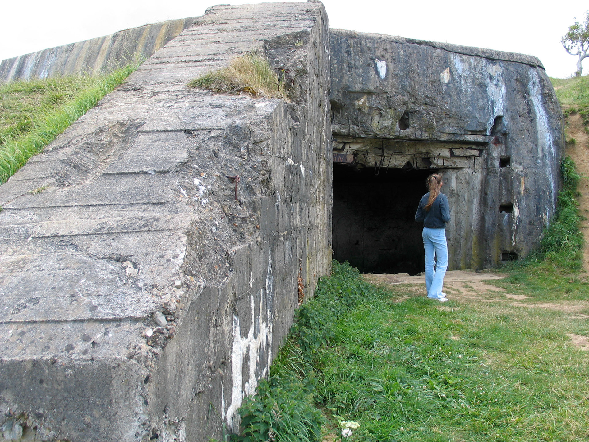 Omaha Beach WN62 tykkikasematti