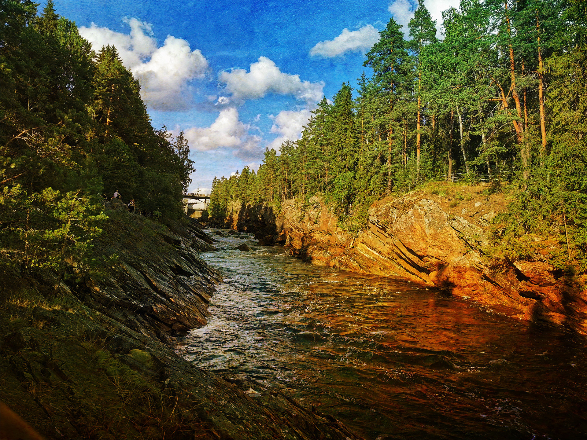 Imatra rapid calming