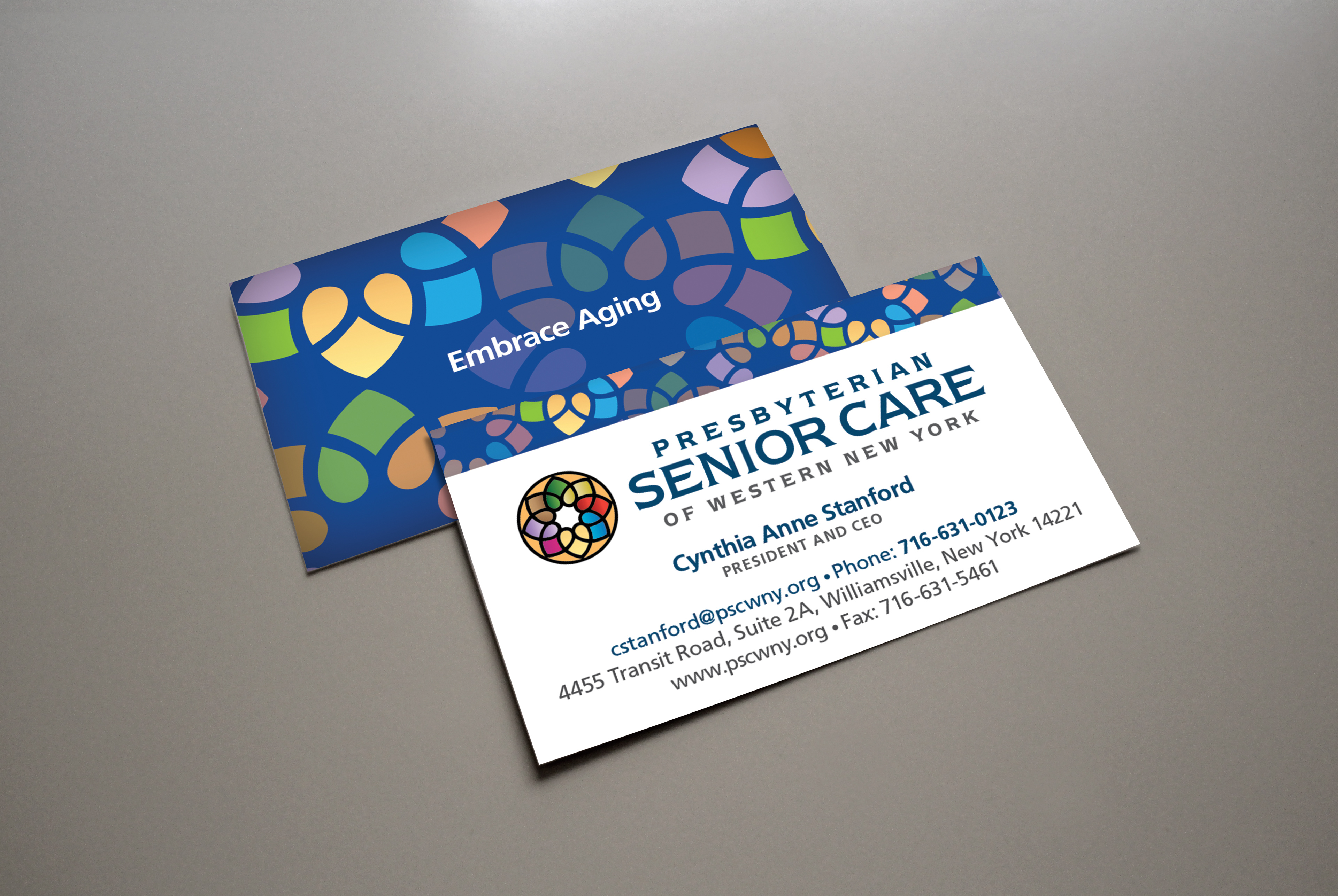 elder care business cards