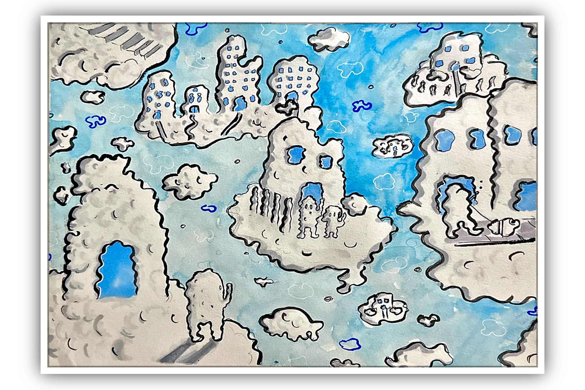 ”A Cloudy Day in the Neighborhood”
