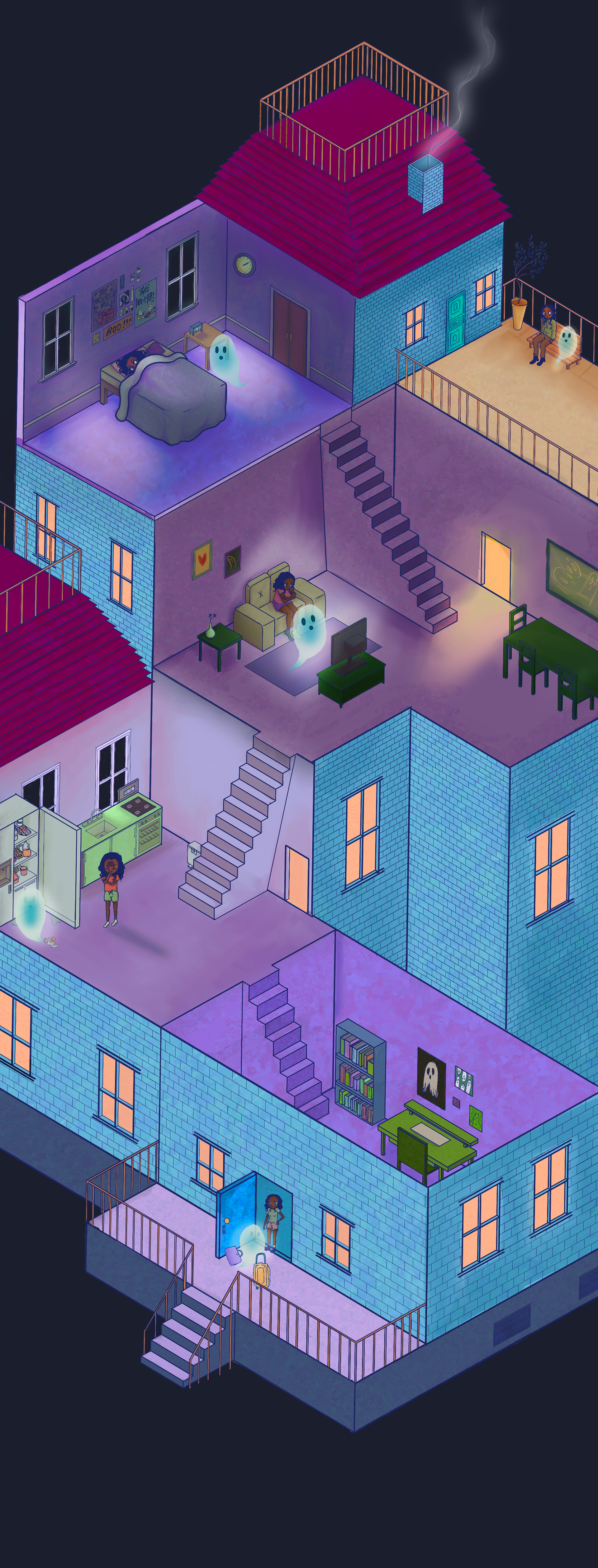 "My Roommate is a Ghost"