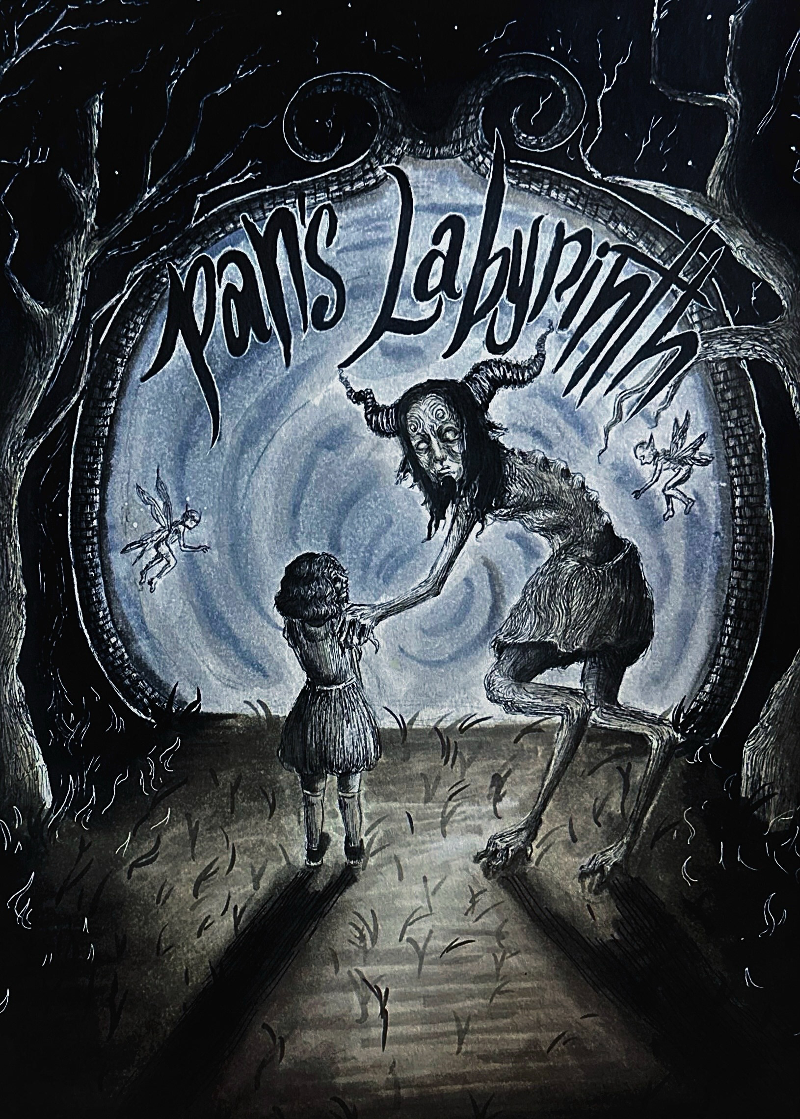 "Pan's Labyrinth" Cover Illustration