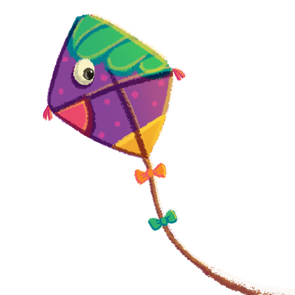 Vidhaippom Meithamizhai Tamil alphabet board book: colourful kite illustration