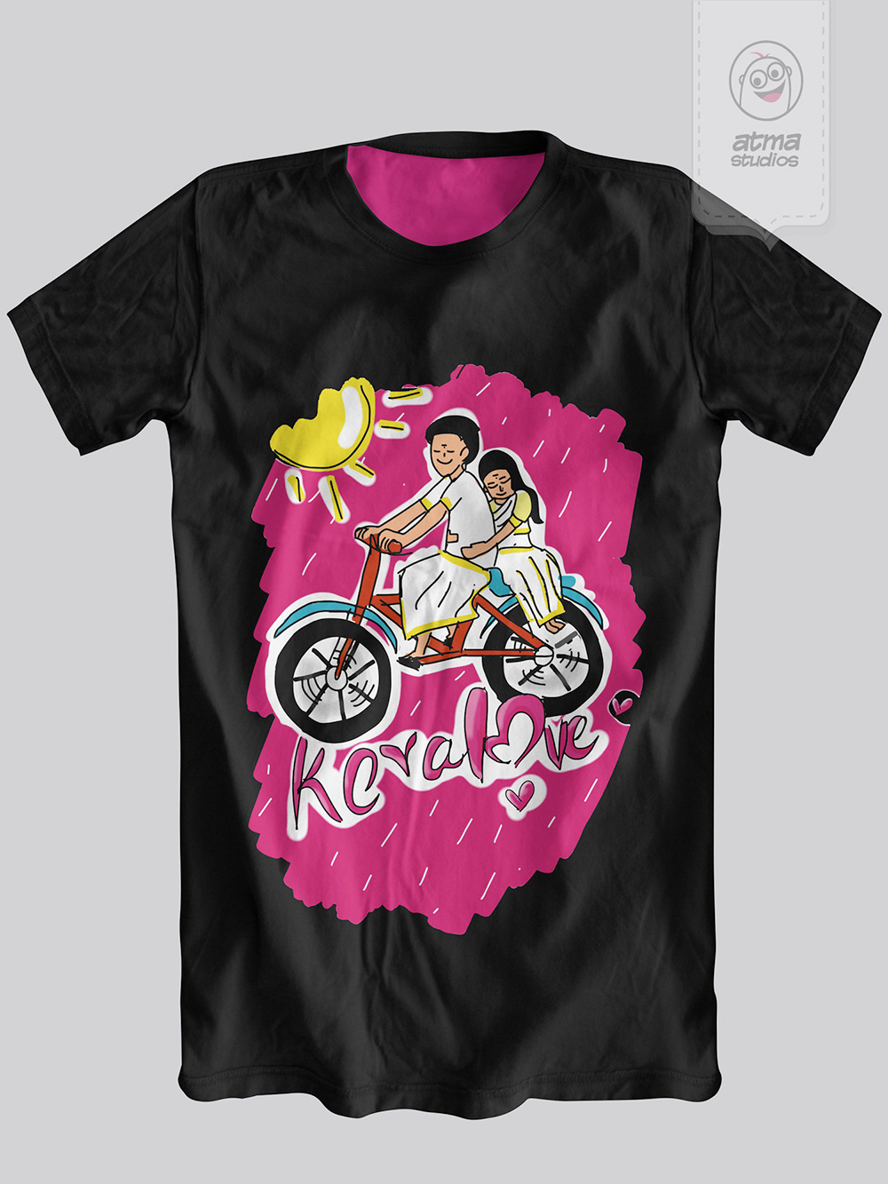 Kerala T-shirt designs 2013: Keralaye black T-shirt