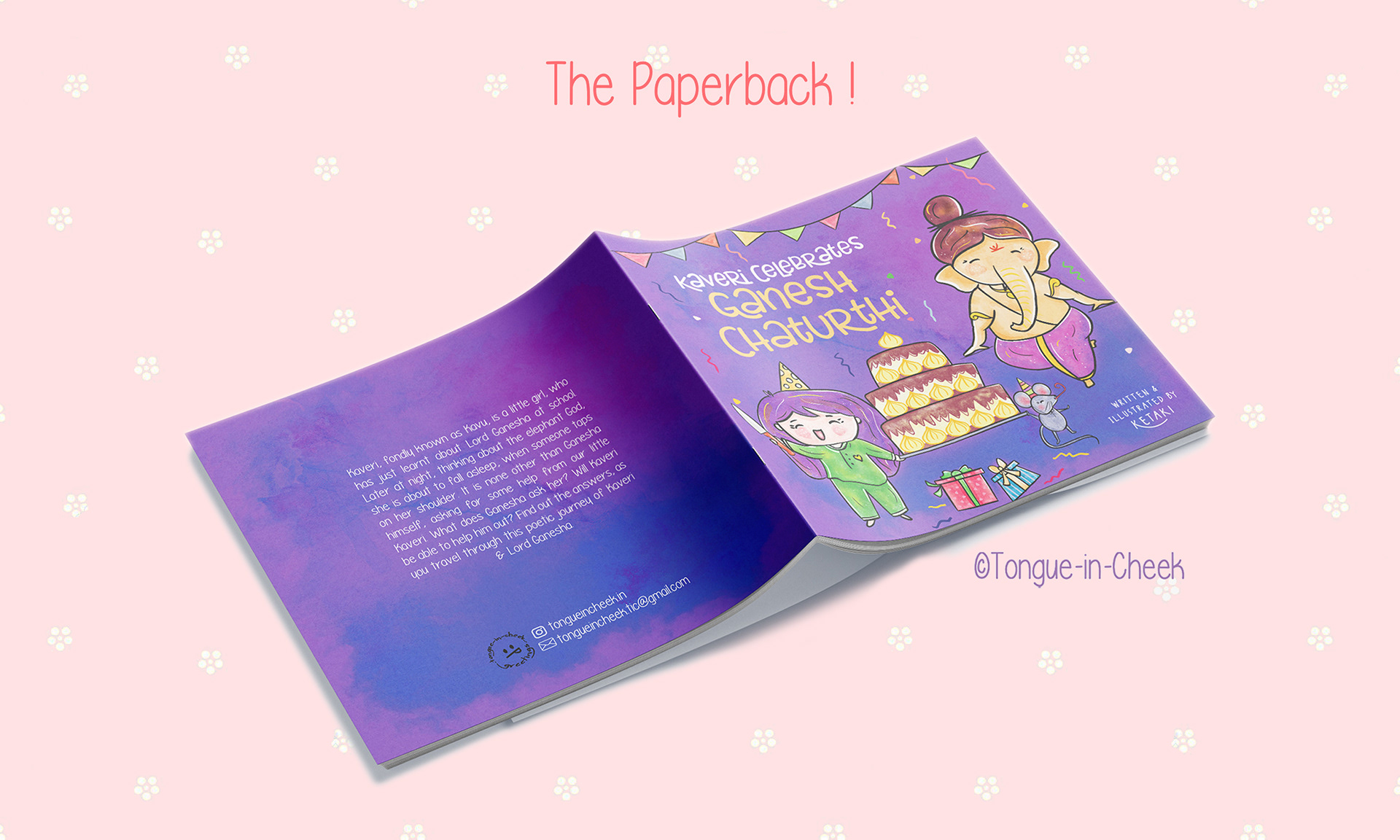 Kavan Celebrates Ganesh Chaturthi children's festival book: the paperback book