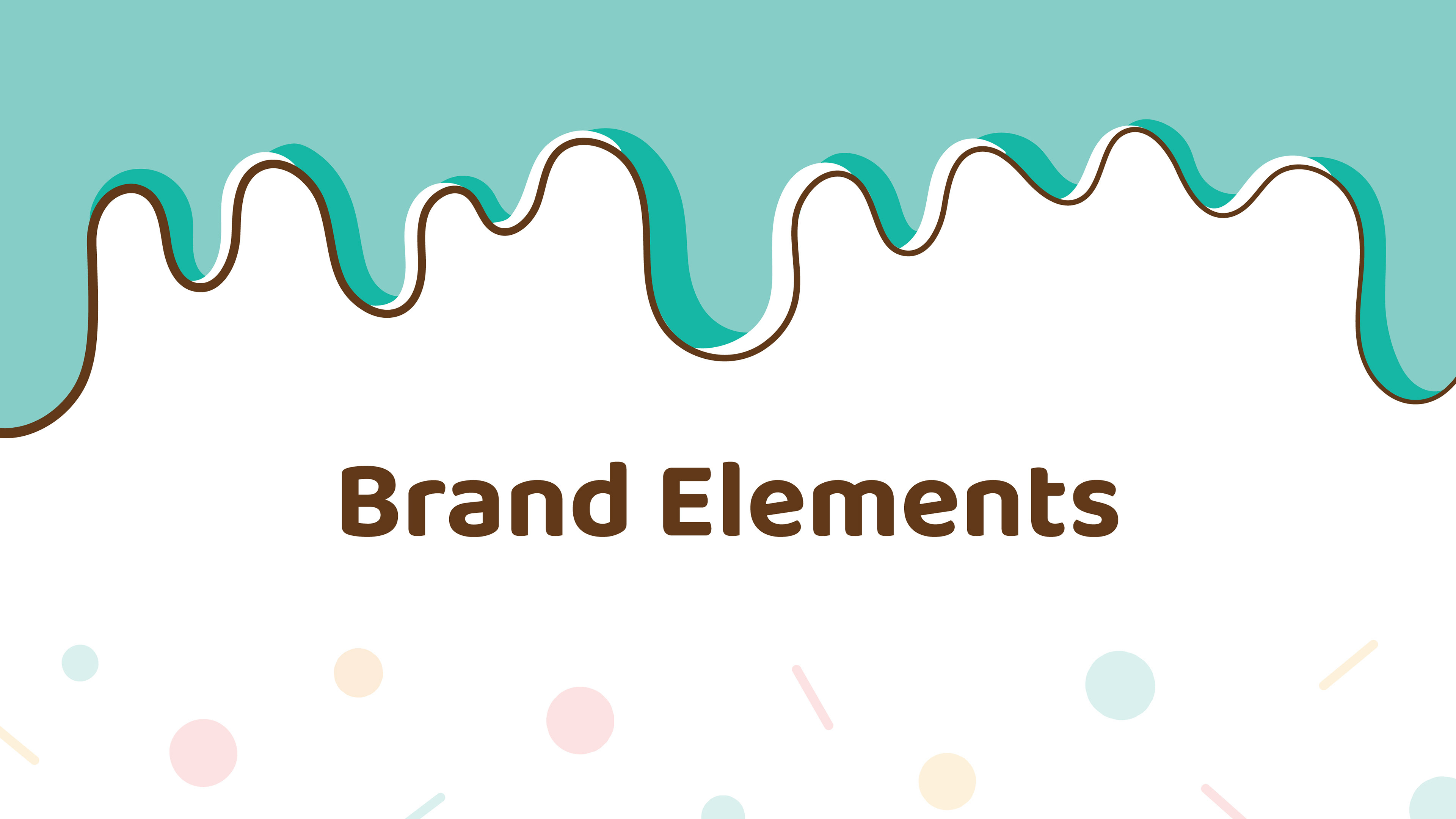Ice Vandi popsicle brand: brand elements title slide