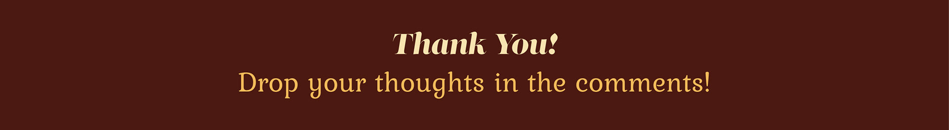 Nandavan Organics package illustrations in neo Bengal folk art: thank you banner