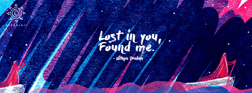 30 various illustrations of 2017: #3 "Lost in you, found me" neon banner