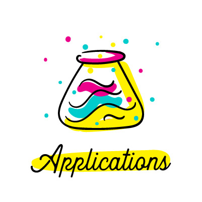 Artpreneur creative program hand-drawn icon: Applications icon, a jar
