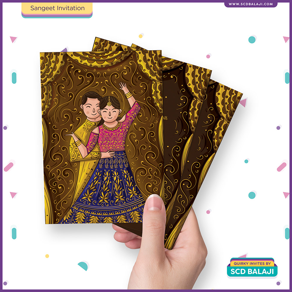 Atma Studios - Branding Studio & Illustration House, Coimbatore, India -  Contemporary Tamil Brahmin Wedding Invitation Suite