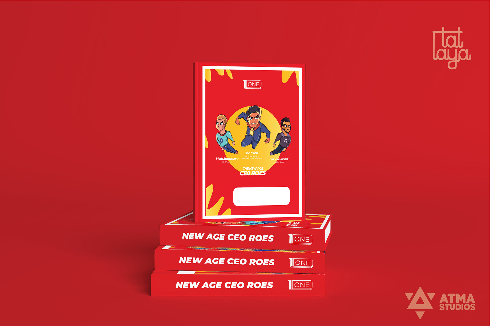 Aamku notebook cover designs: stack of red superhero notebooks
