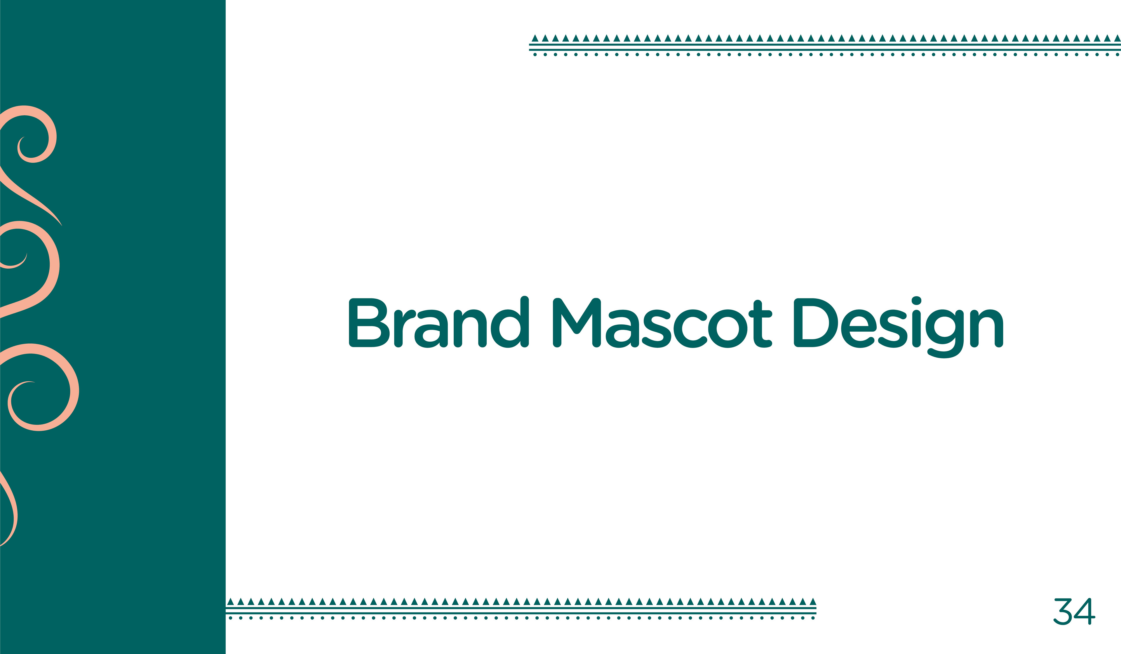 Sanjeevini spiritual brand guidelines: brand mascot design section title