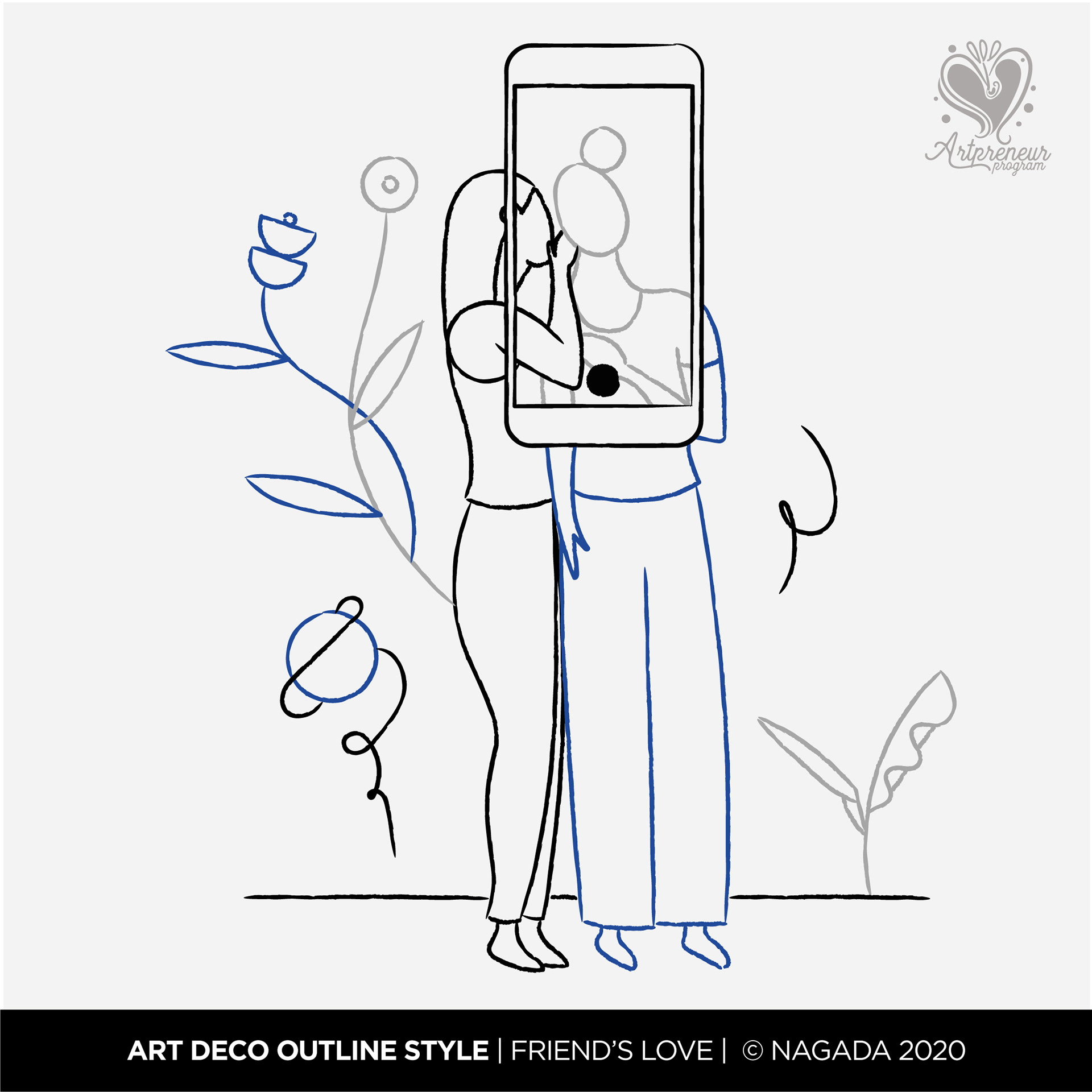 Dimensions of contemporary love: #4 Friend’s love through a phone screen