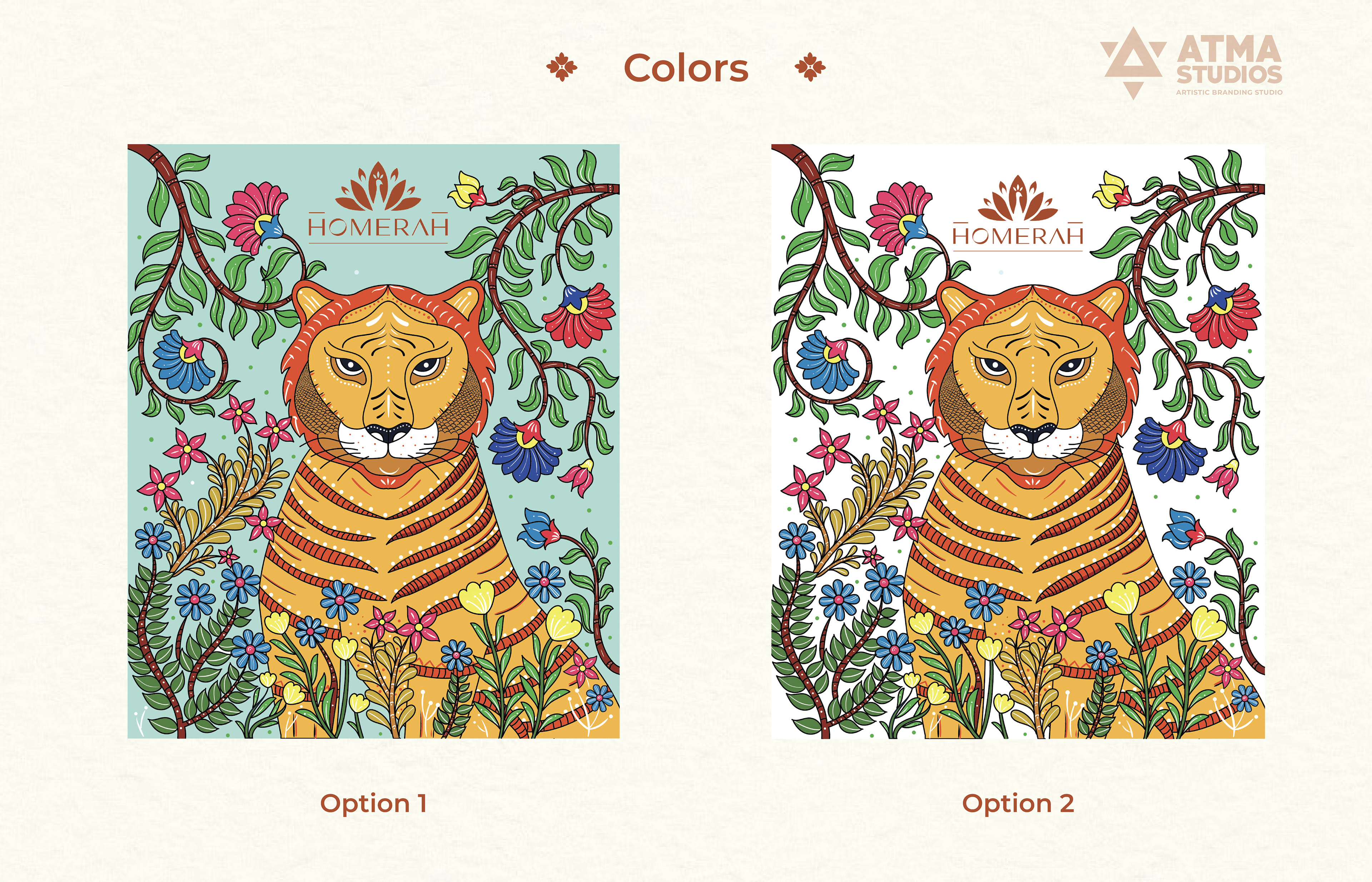 Homerah premium lifestyle candle and incense package design: gift box 08 colour options