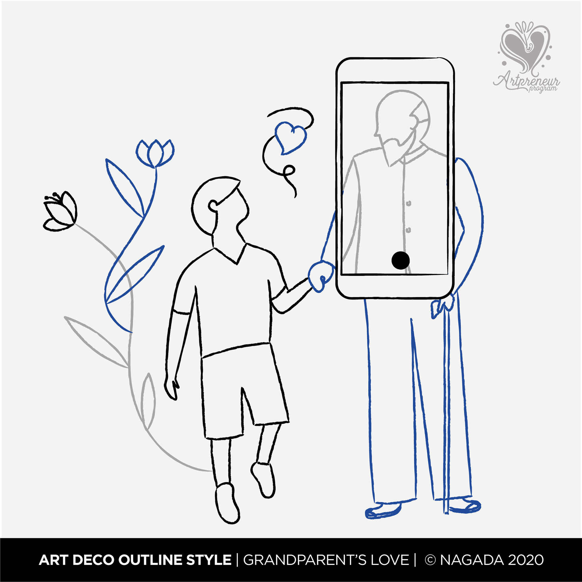 Dimensions of contemporary love: #6 Grandparent’s love through a phone screen