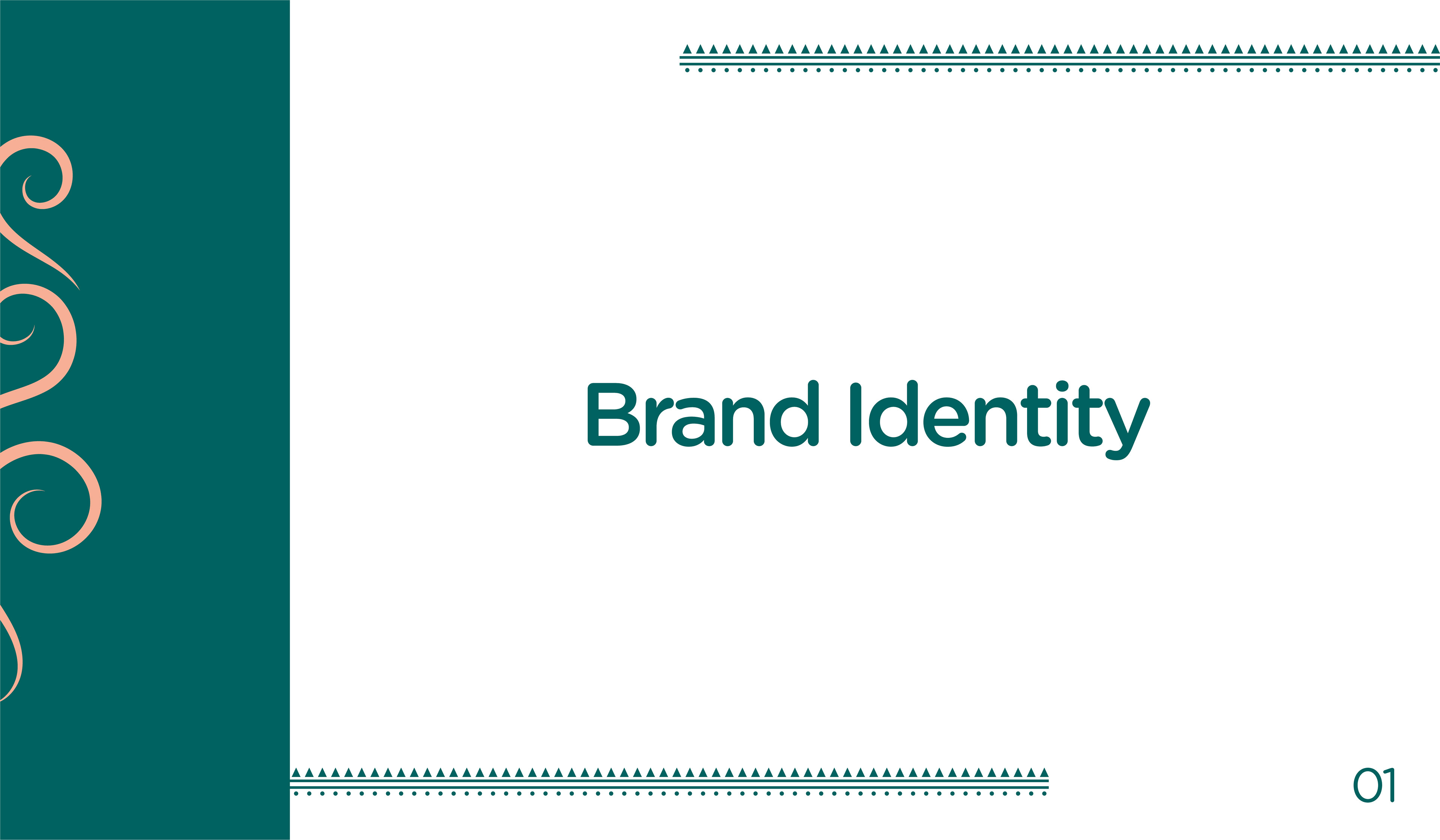 Sanjeevini spiritual brand guidelines: brand identity section title