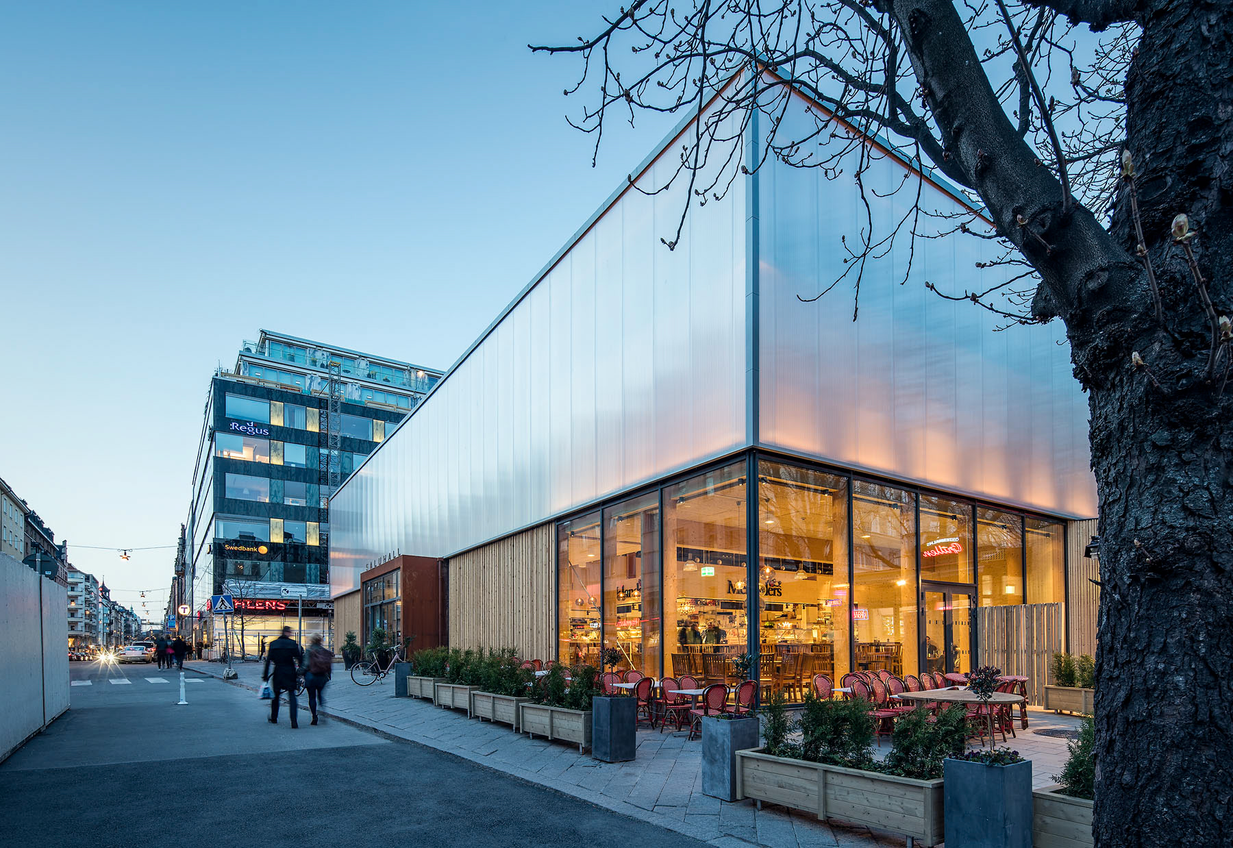 TEMPORARY MARKET HALL, STOCKHOLM