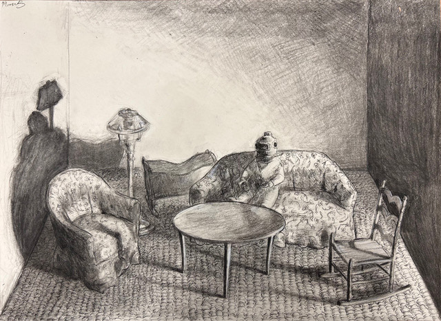 Narrative - Charcoal Pencil