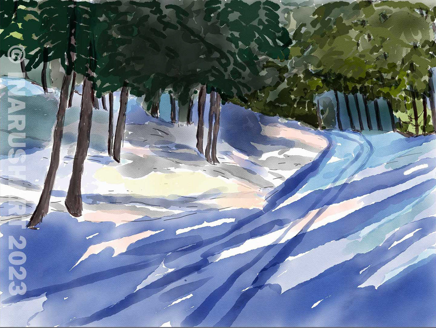 Winter Victoria Park