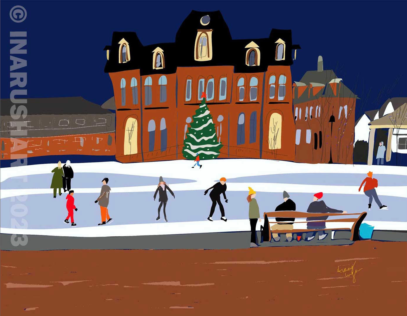 Early January Skaters