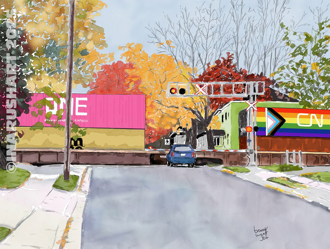 PRIDE Pleasant St Crossing