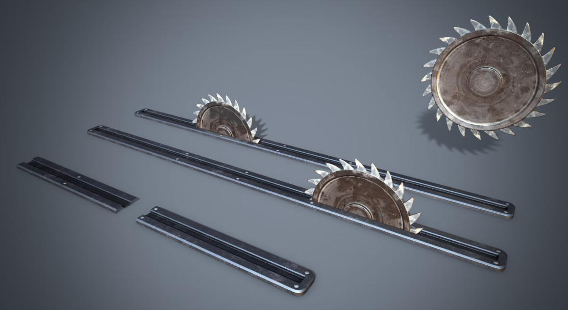 Saw Blade Trap